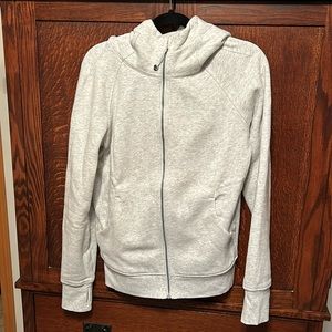 Lululemon Scuba full zip hoodie. Size 12.